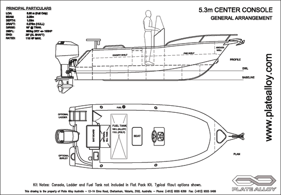 Roks Boat : Instant get Aluminium centre console boat plans