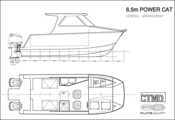 Catamaran Boat Plans Kits | plans for boat cabin